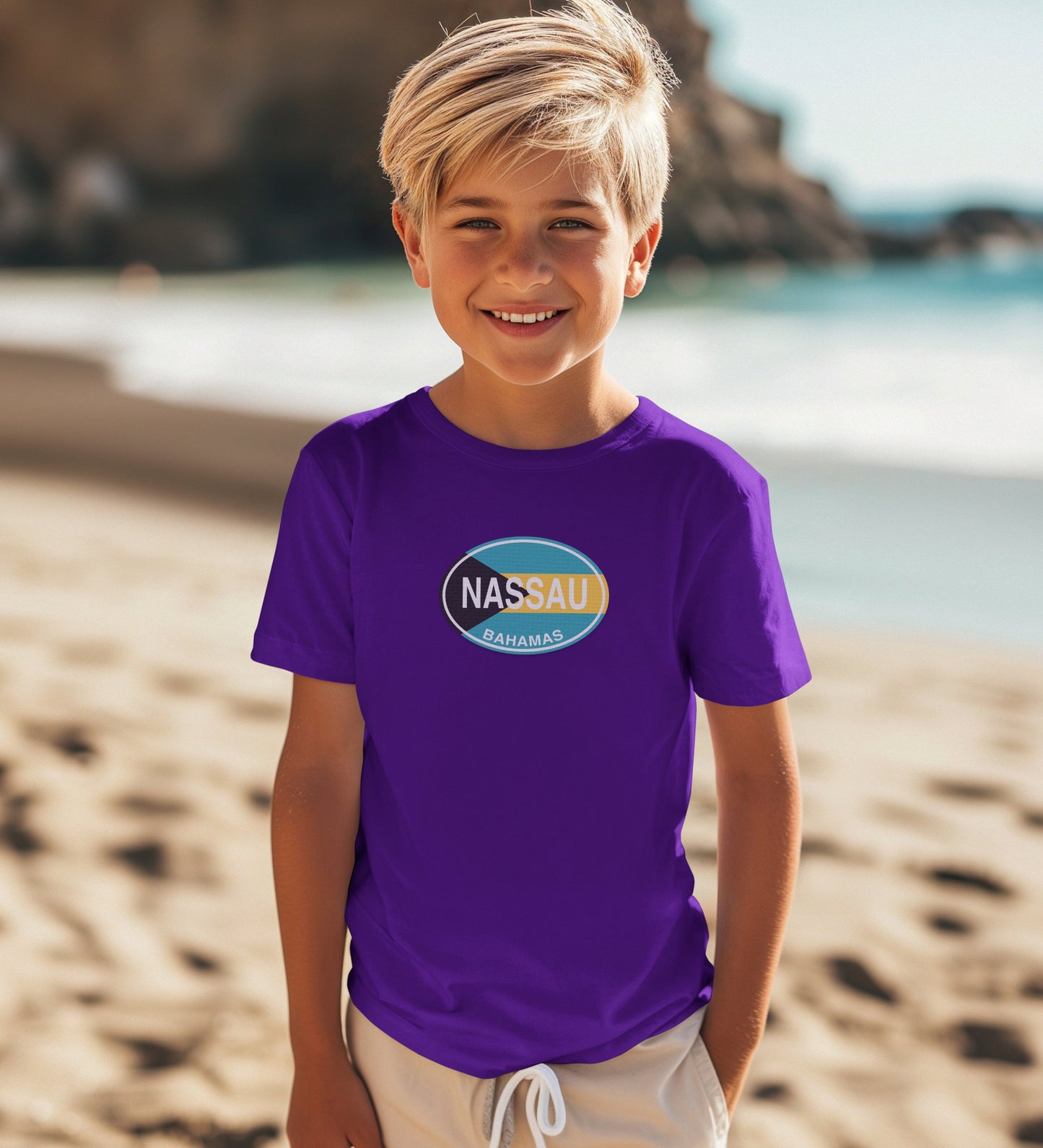 Nassau gift for sliding down waterslides at Atlantis youth clothing and travel souvenirs