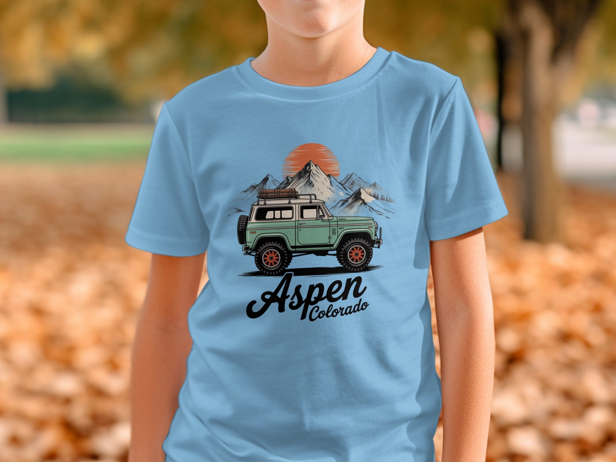 Aspen Colorado Scenic Adventure Youth T-shirt
