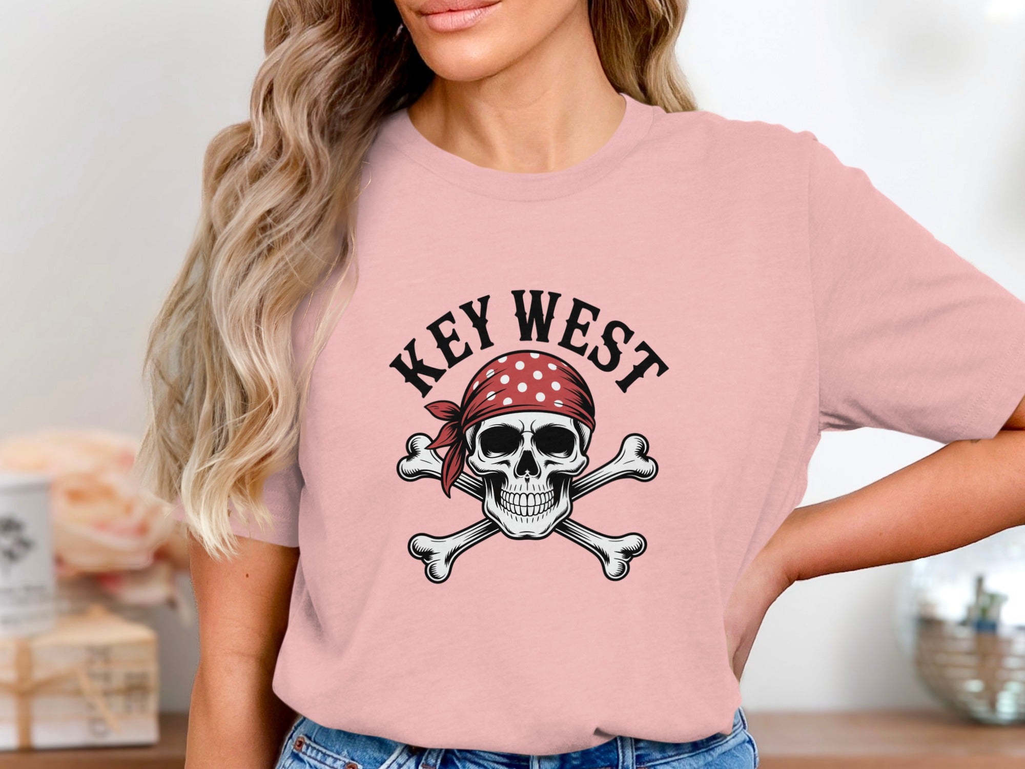 Key West Skull and Crossbones Graphic Tee product