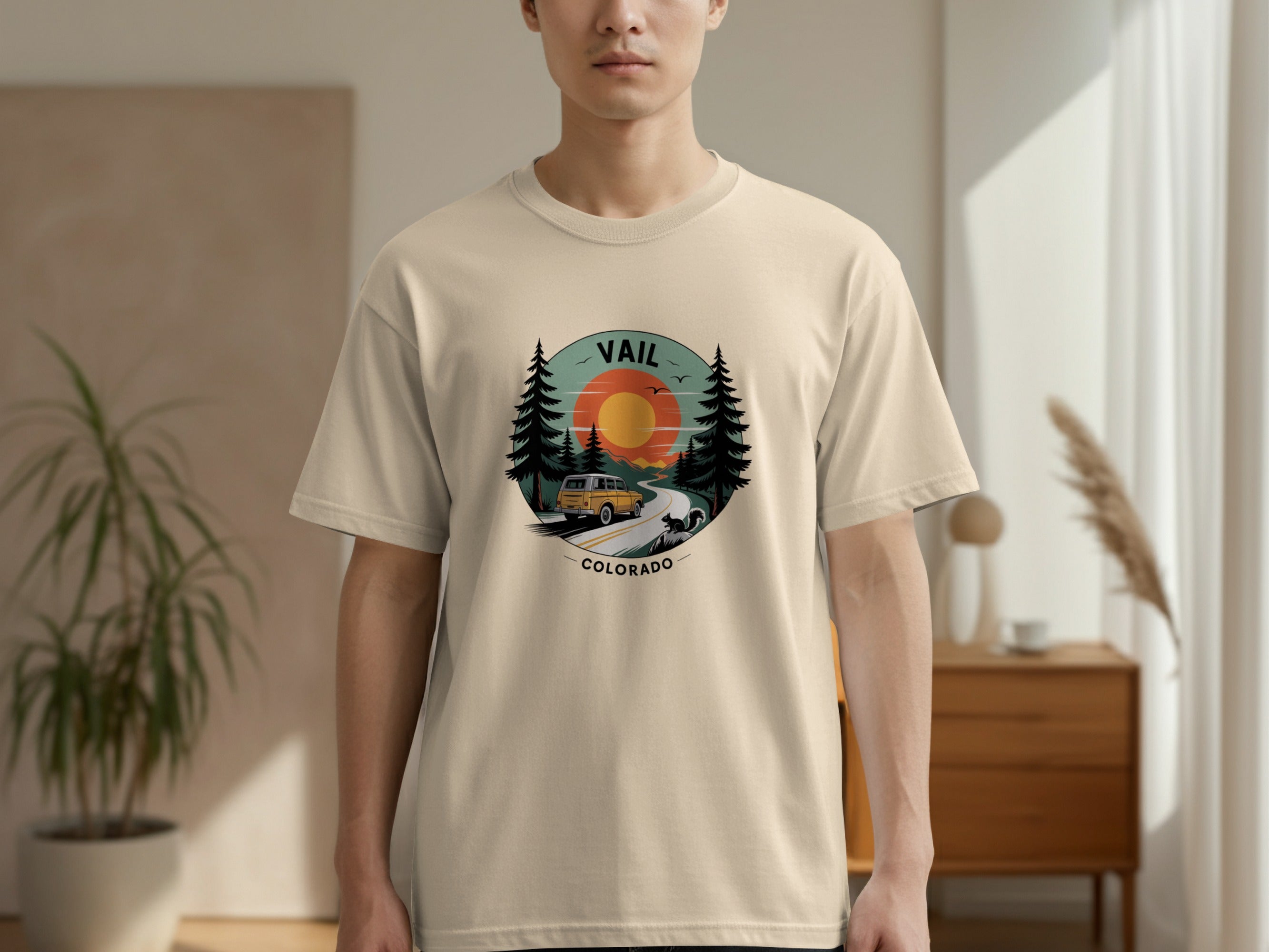 Vail Colorado Sunset Van Adventure T Shirt product