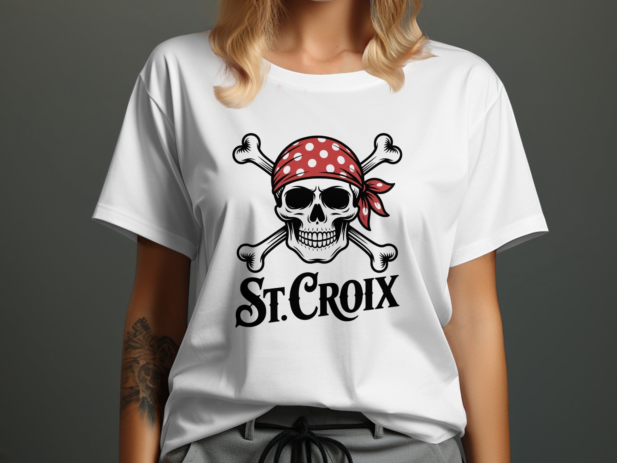 St. Croix Skull and Crossbones Graphic Pirate product type