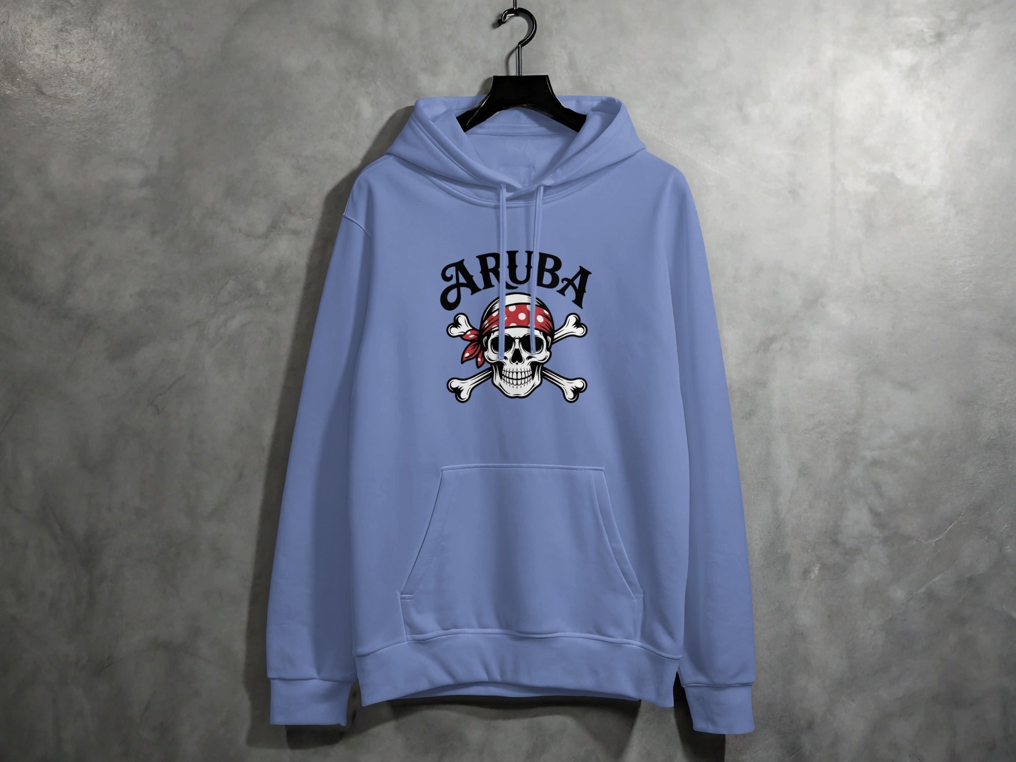 Aruba Skull and Bones Graphic Hoodies product
