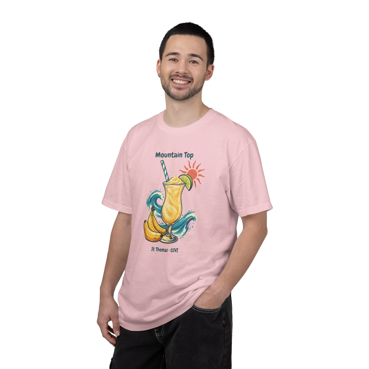 Mountain Top St. Thomas USVI Comfort Colors 1717 T-Shirt