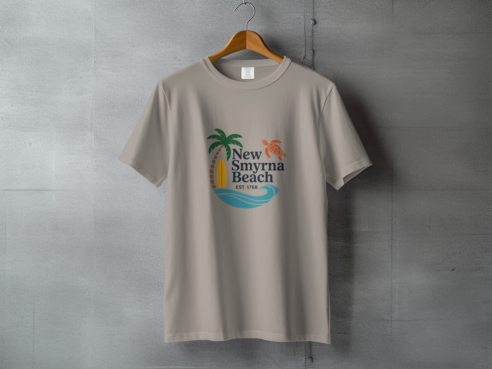 New Smyrna Beach EST 1768 Graphic T-Shirt product
