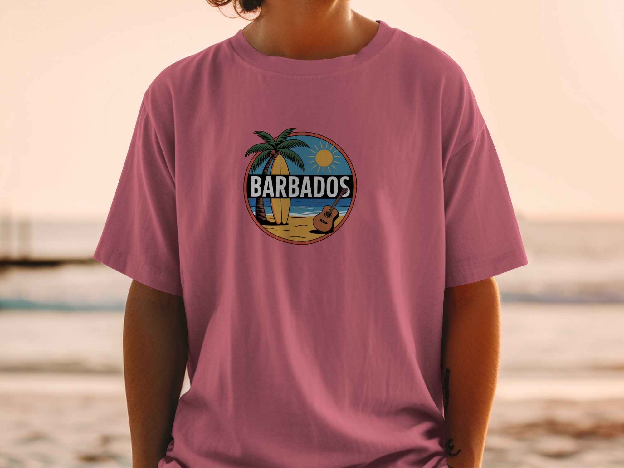 Barbados Beach Sunset Graphic Tee product
