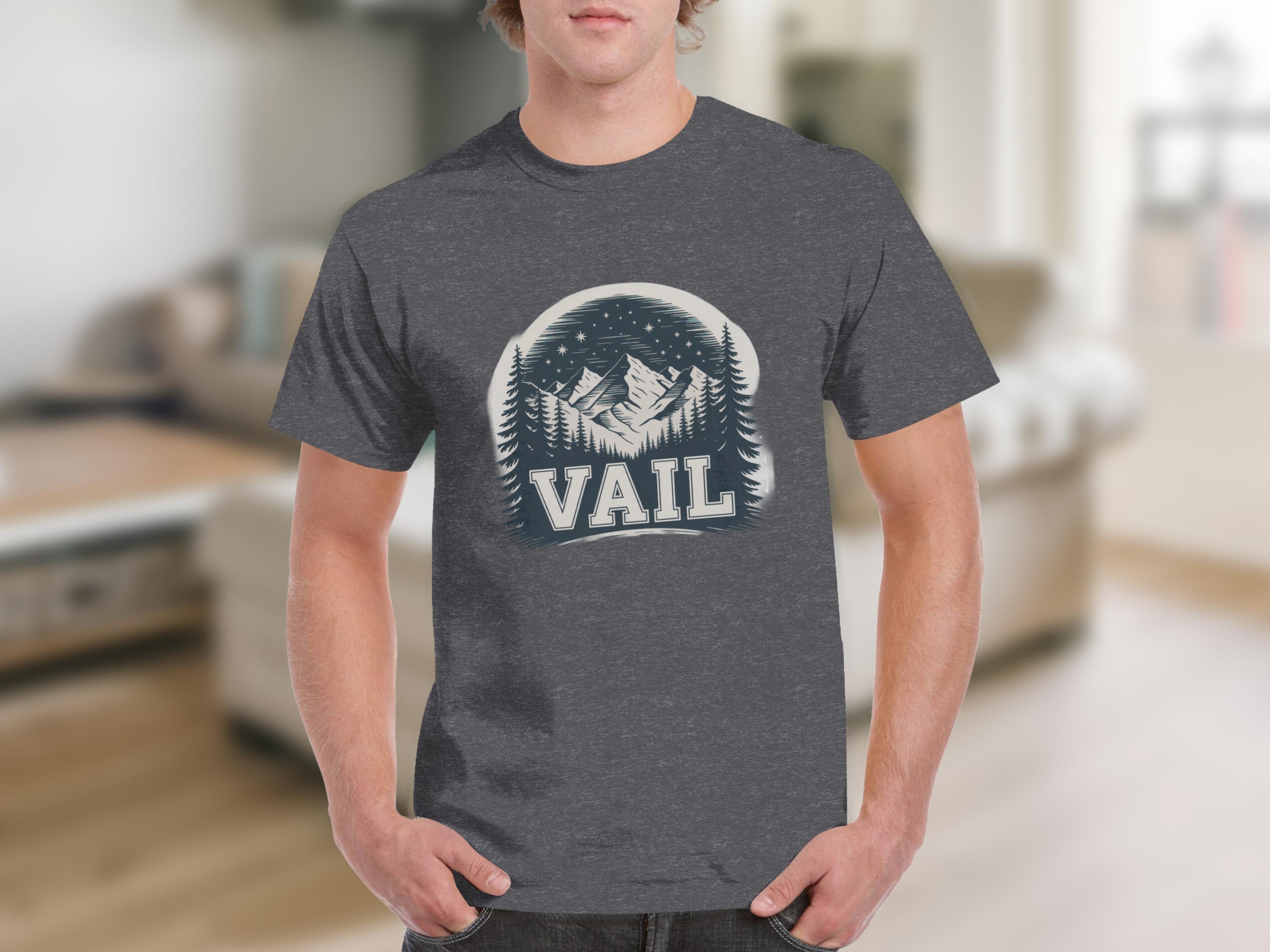 Vail Mountain Graphic Print T-shirt product type