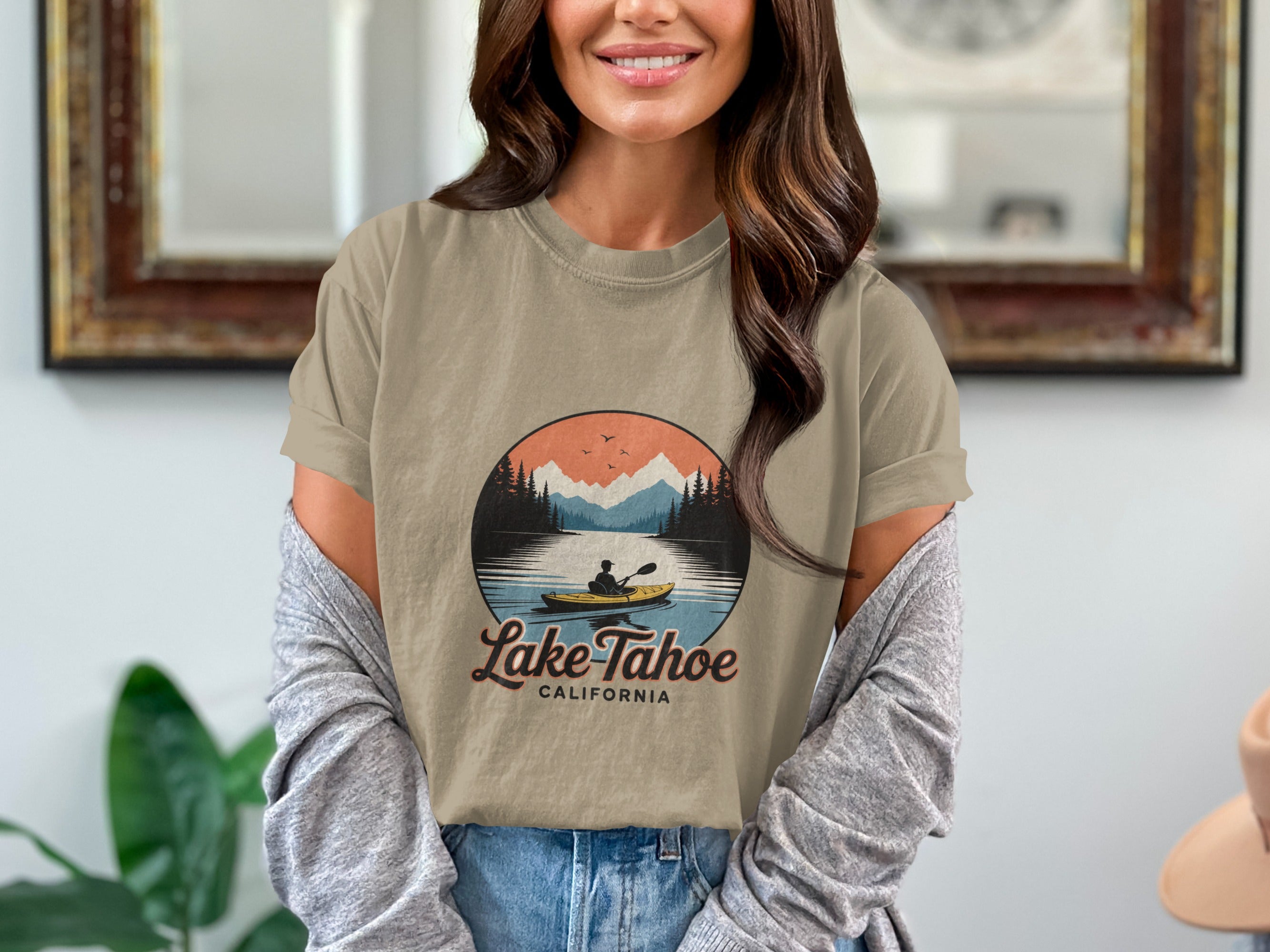 Lake Tahoe California Graphic T Shirt product type