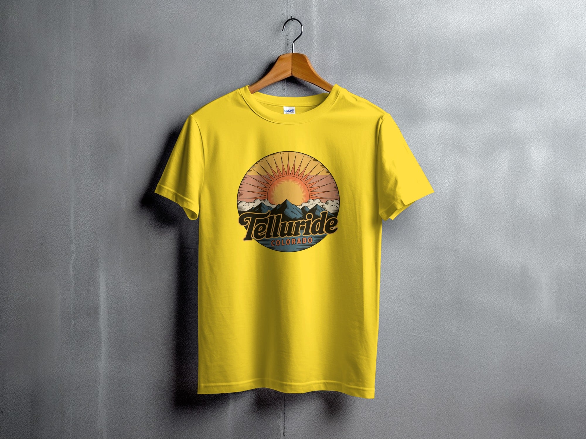 Telluride Colorado Adventure Graphic T-shirt