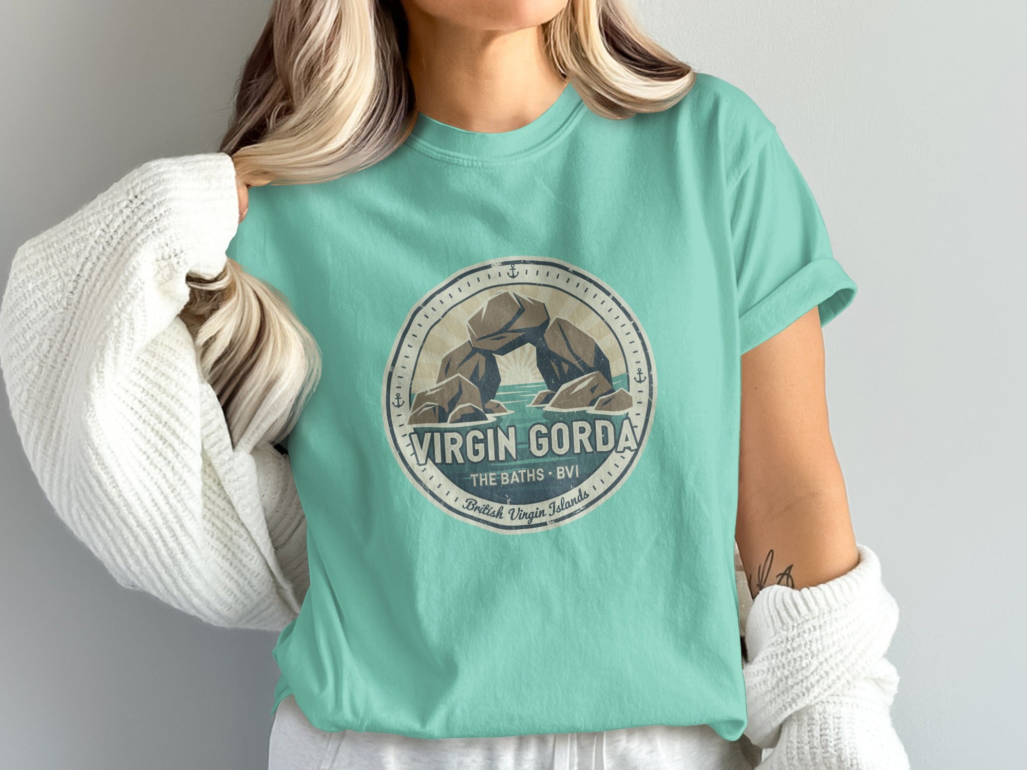 Virgin Gorda The Baths BVI British Virgin Islands Shirt