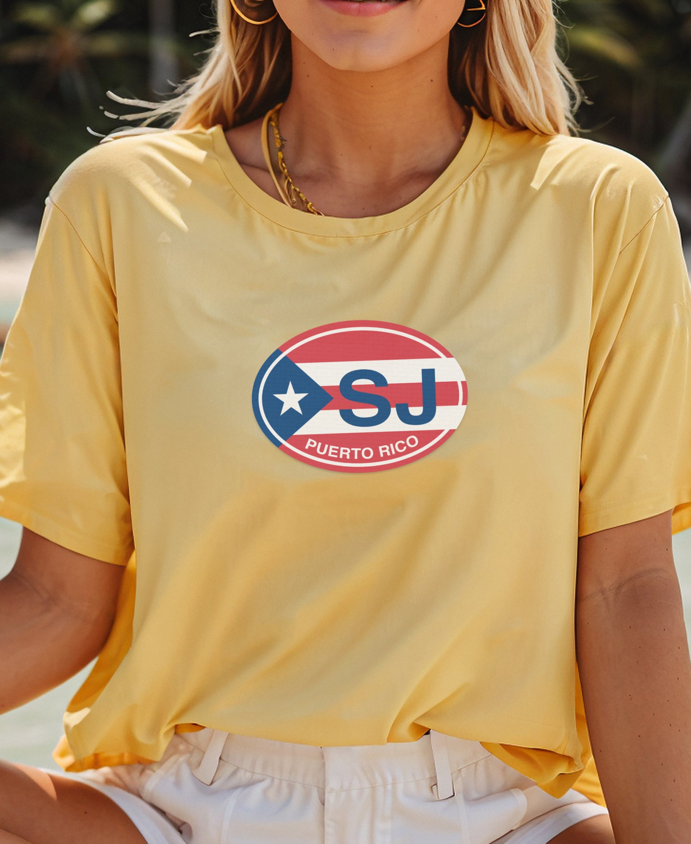 Stylish San Juan Puerto Rico themed shirt product