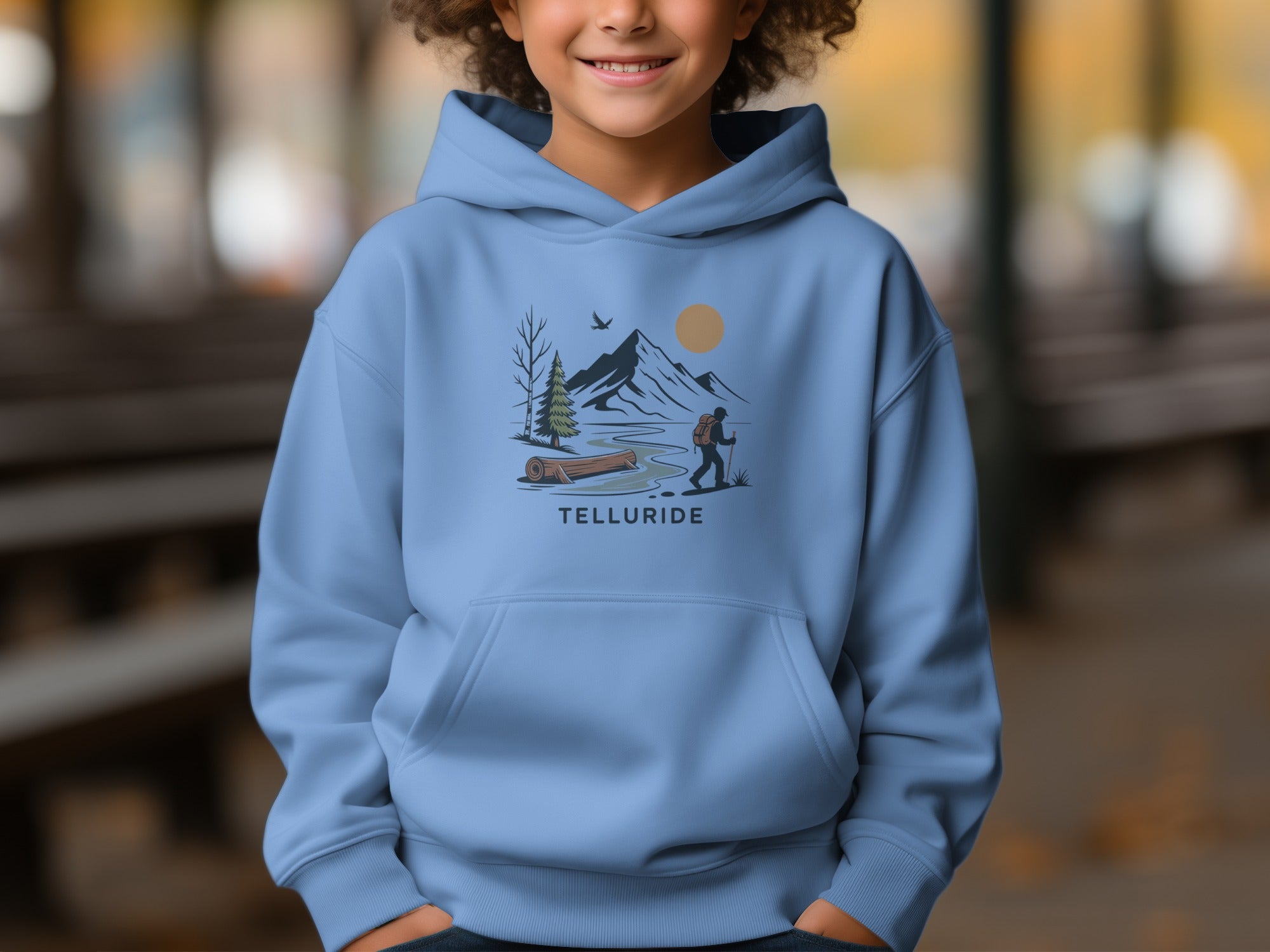 Telluride Mountain Adventure Youth Hoodie