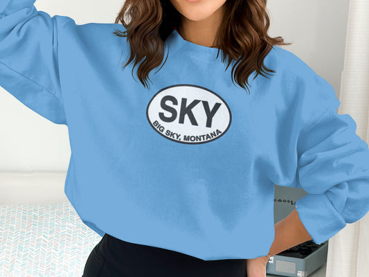 Big Sky PBR, Music in the Mountains, Big Sky Big Grass Festival womens sweatshirts