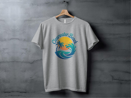 Clearwater Beach Graphic Print T-Shirt product type