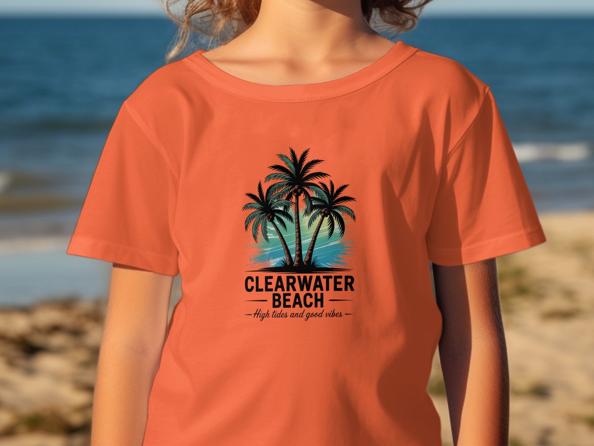 Clearwater Beach Scenic Design T-Shirt product type