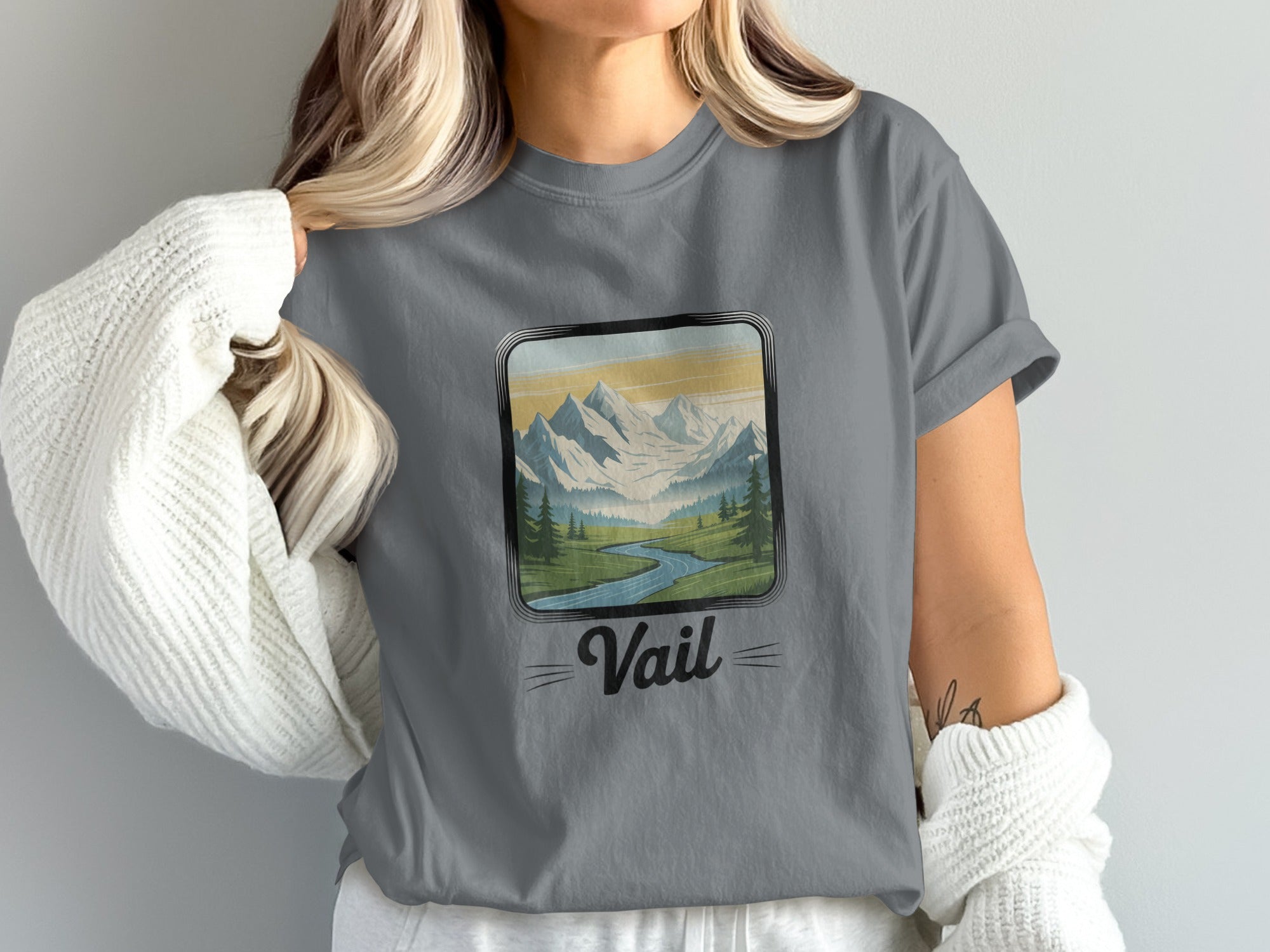 Scenic Mountain Vail Graphic Tee Shirt product type