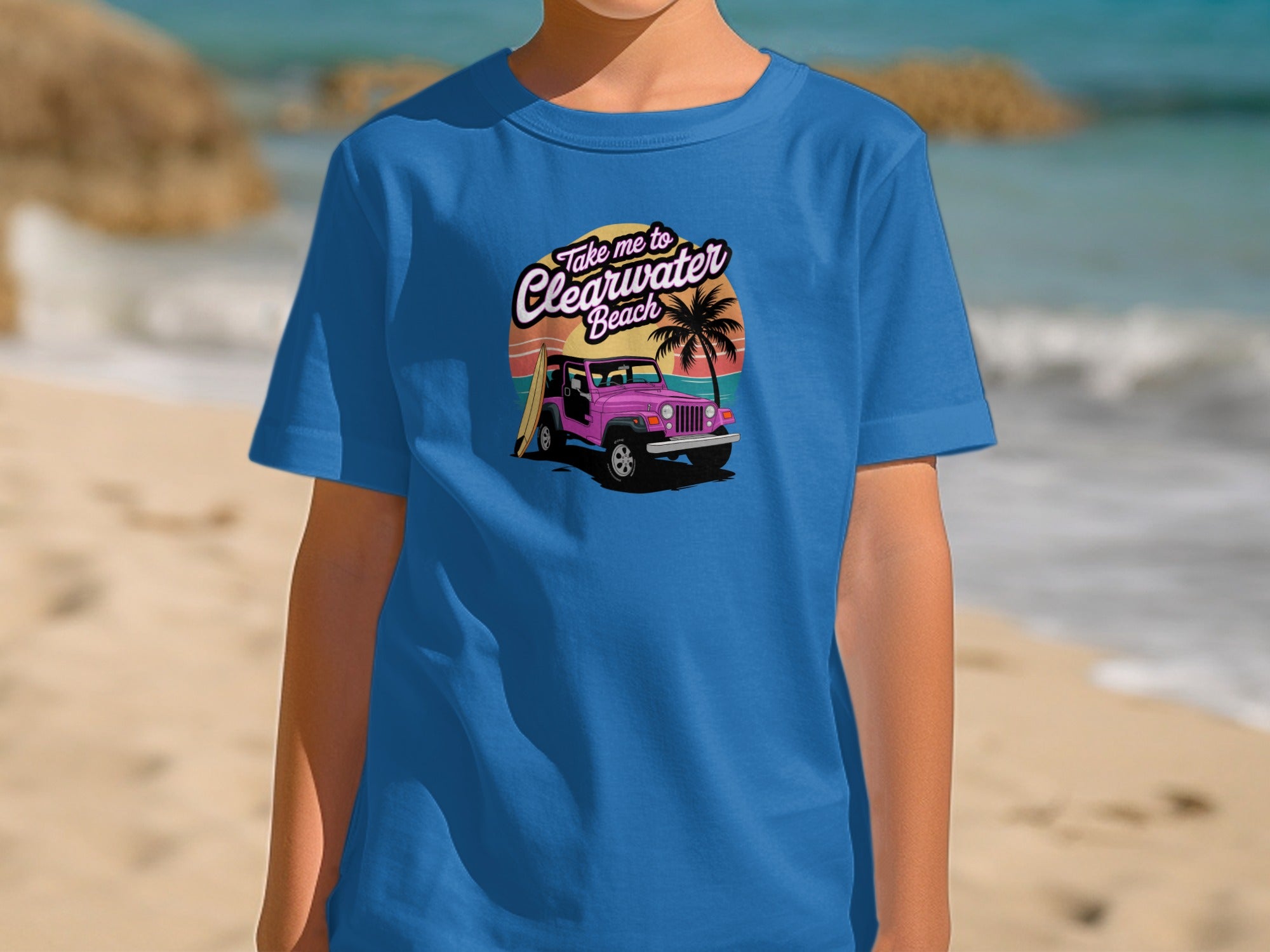 Take Me To Clearwater Beach Vacation T-Shirt product