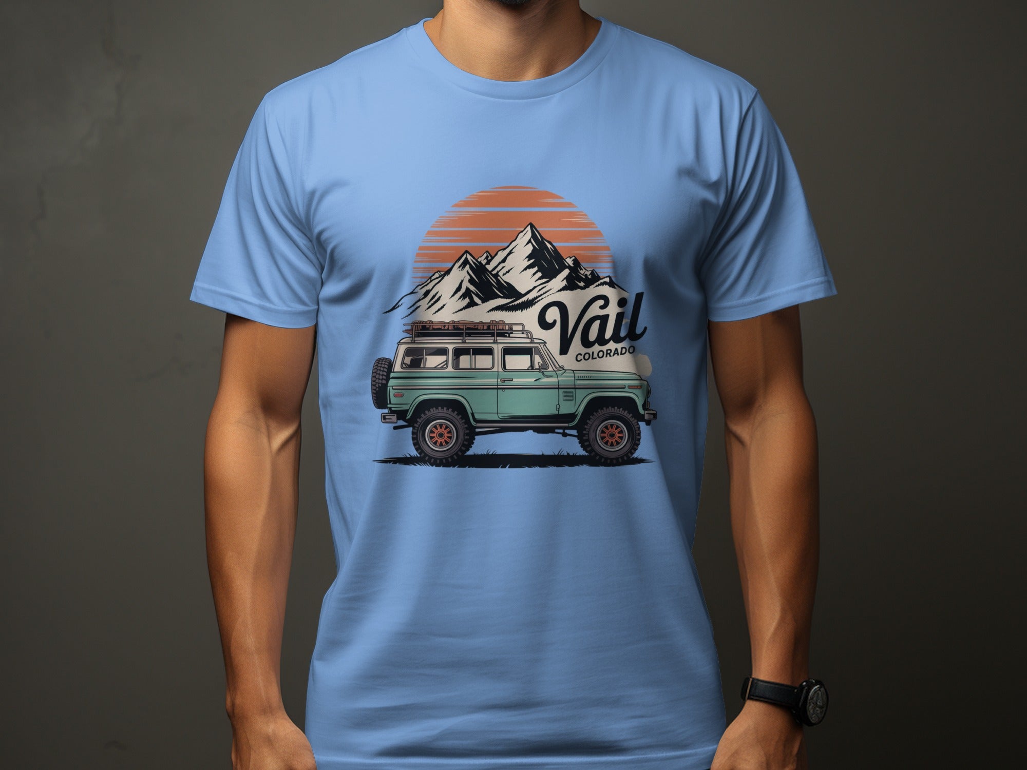 Vail Colorado Mountain Adventure Graphics T-shirt product type