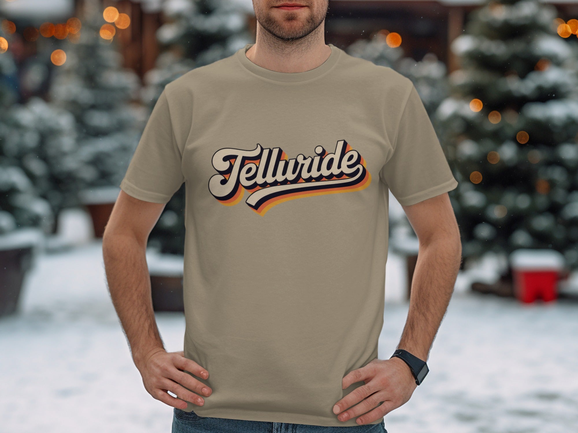 Telluride Retro Style Graphic Tee
