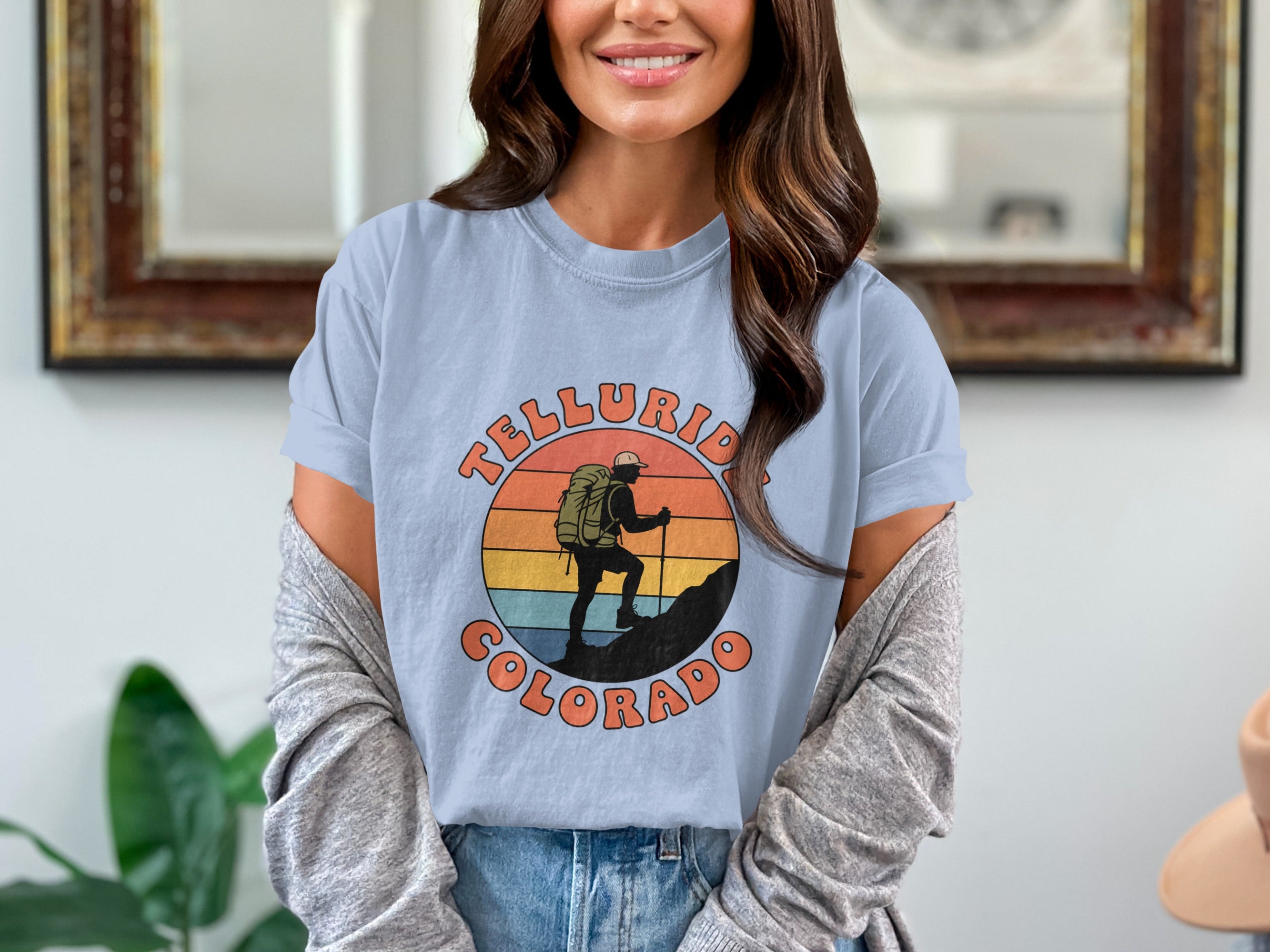 Telluride Colorado Graphic Print Tee Shirt product type