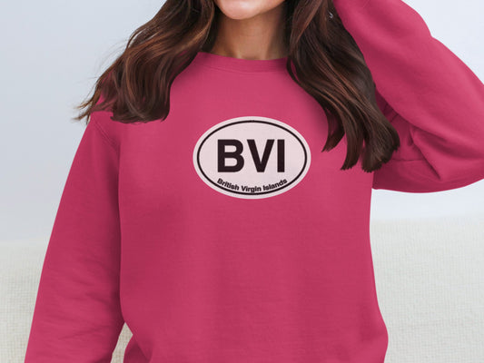 BVI Spring Regatta, Emancipation Festival, Christmas on Main Street womens sweatshirts