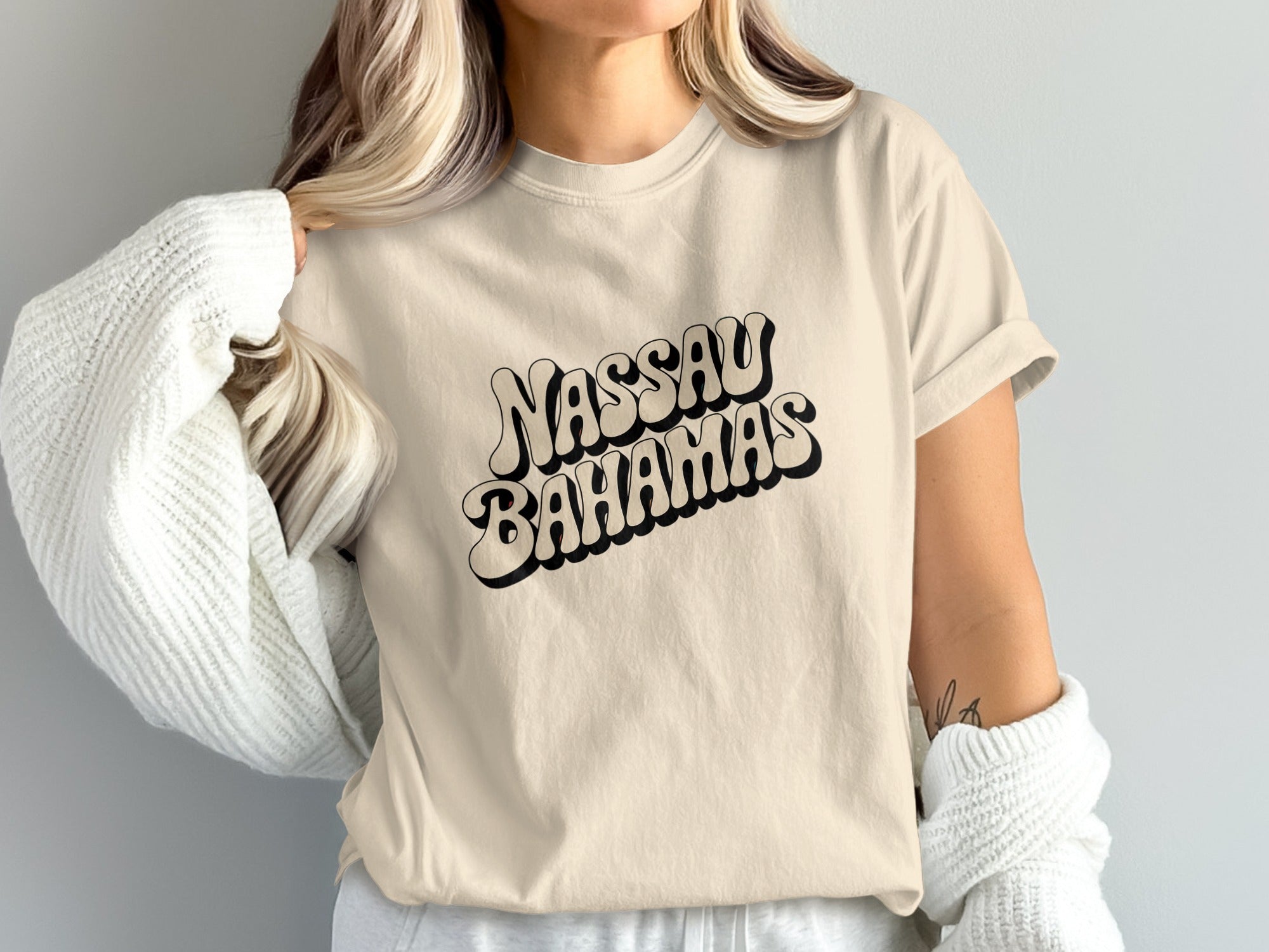 Nassau Bahamas Graphic Tee Casual Shirt product