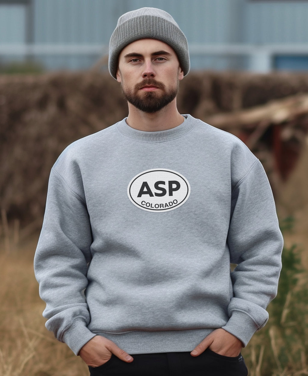 ASP Colorado Gray Crewneck Sweater Casual Wear product
