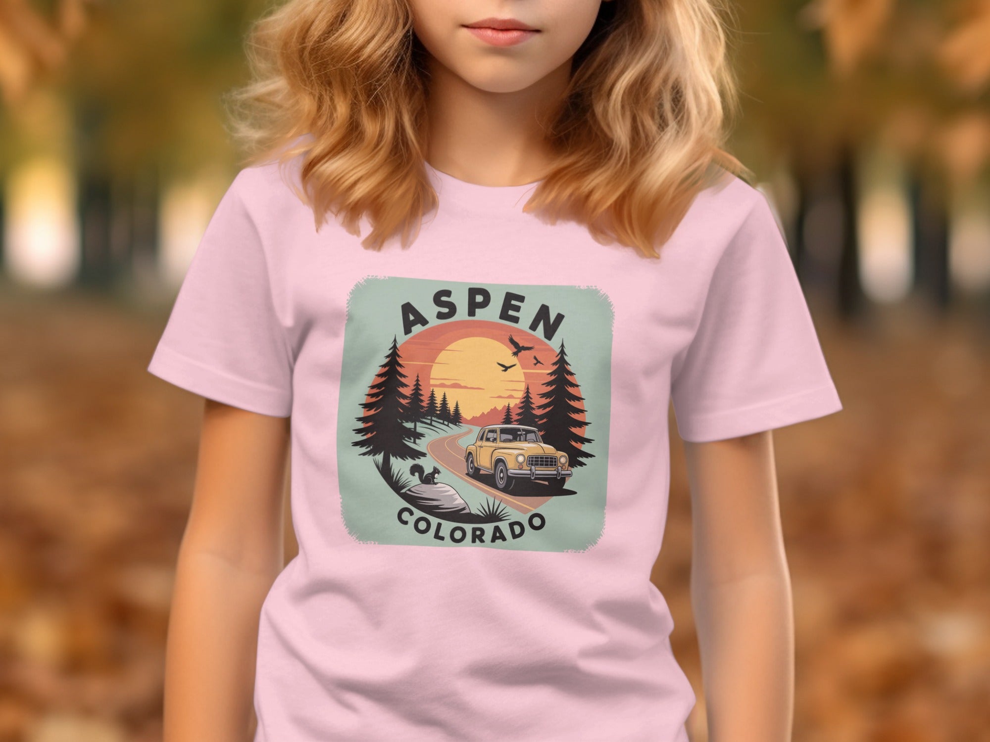 Aspen Colorado Scenic Wilderness Graphic T-Shirt