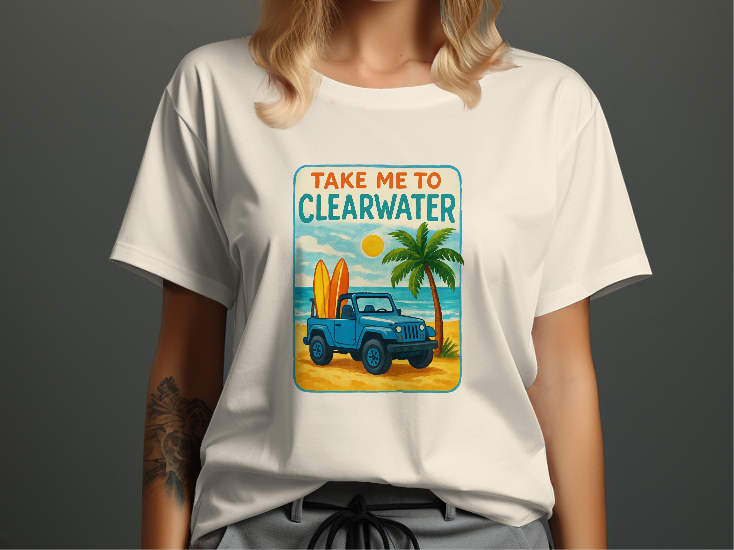 Take Me to Clearwater Graphic Tee product