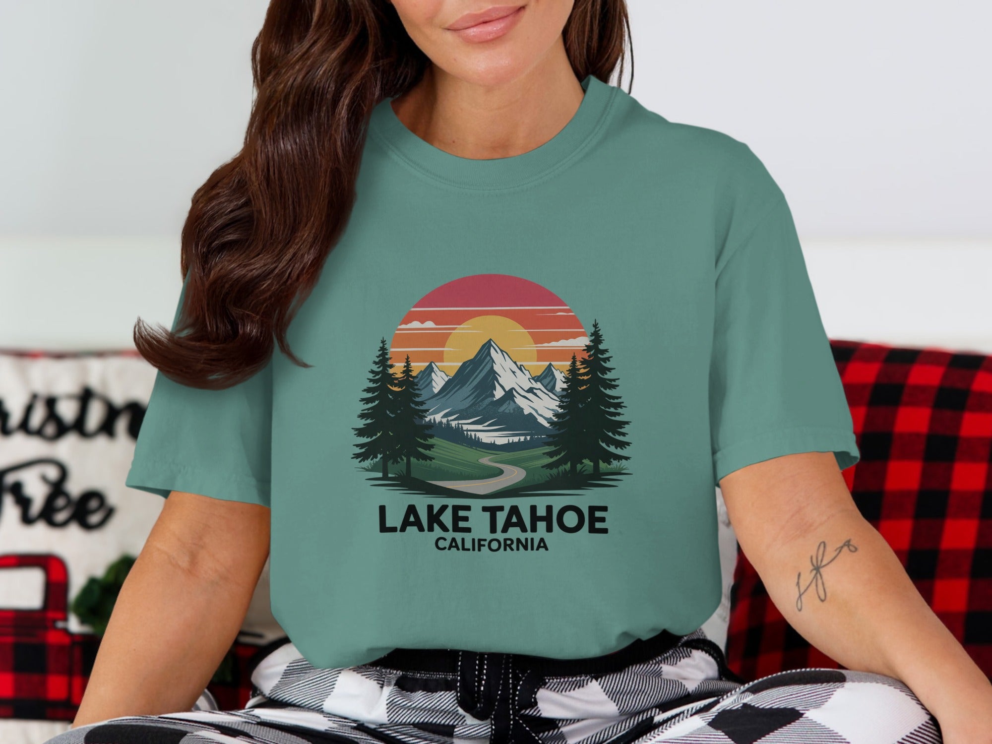 Lake Tahoe California Scenic Graphic Tee product type