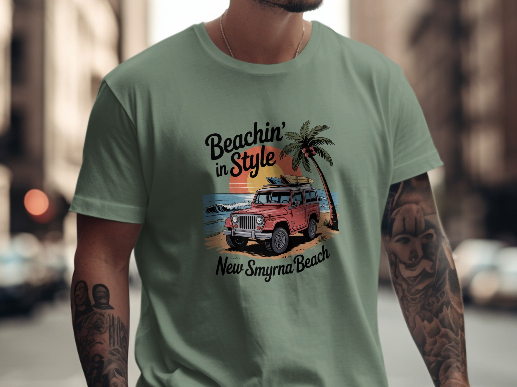 Beachin' In Style New Smyrna Beach T-shirt product