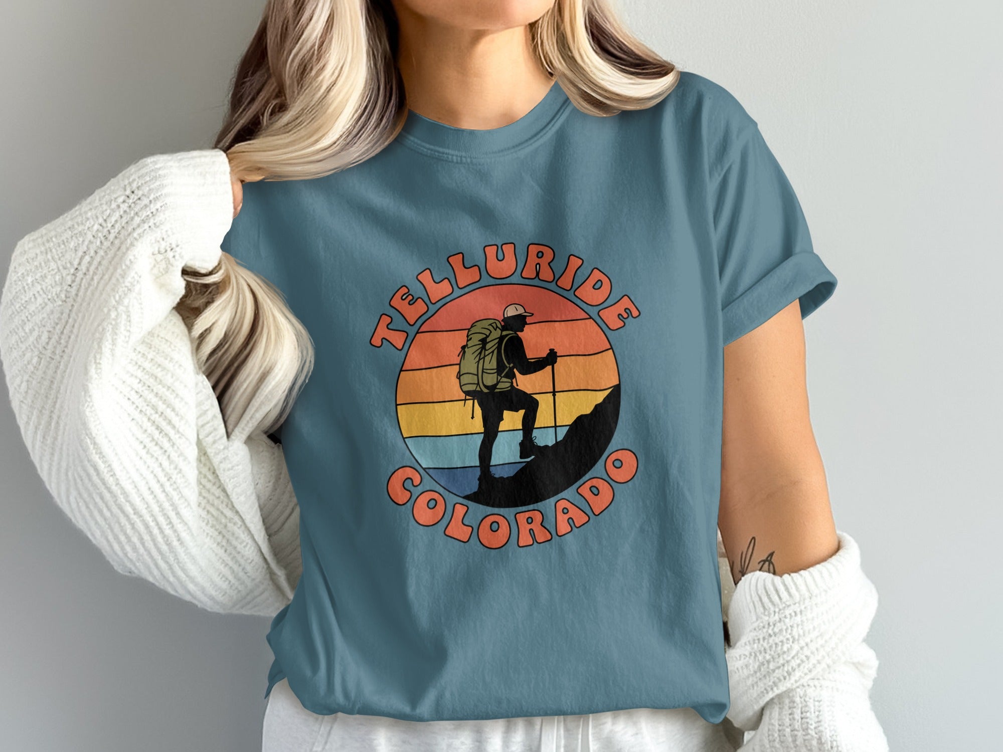 Telluride Colorado Hiking Adventure Graphic Tee product