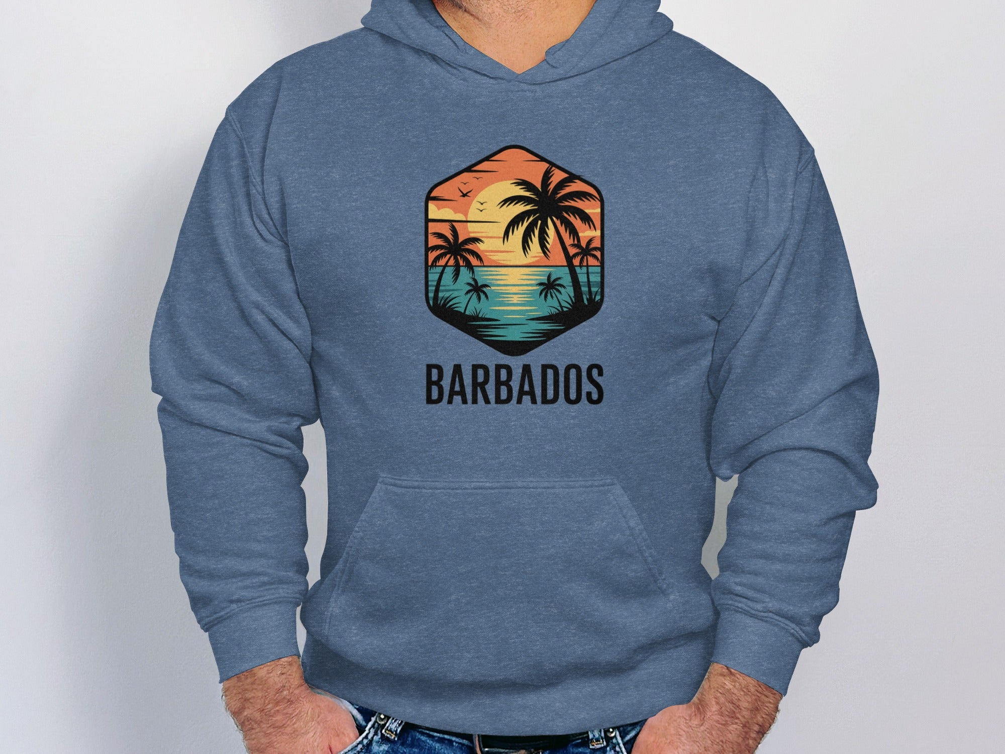 Barbados Sunset Graphic Hoodie product