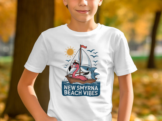 New Smyrna Beach Vibes T-Shirt Funny Graphic product