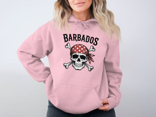 Barbados Skull and Crossbones Hoodie product type
