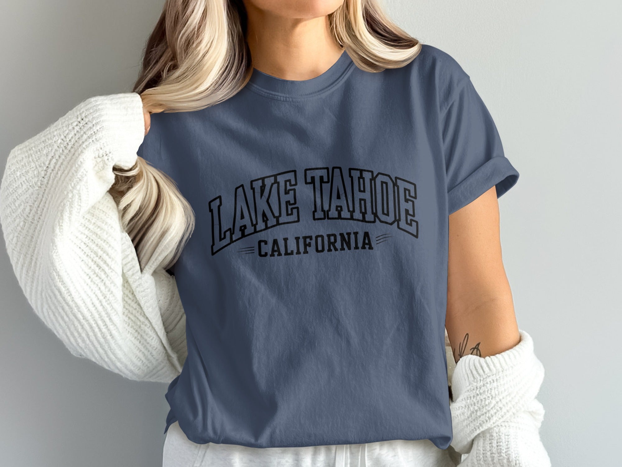 LAKE TAHOE CALIFORNIA Graphic Tee Shirt product