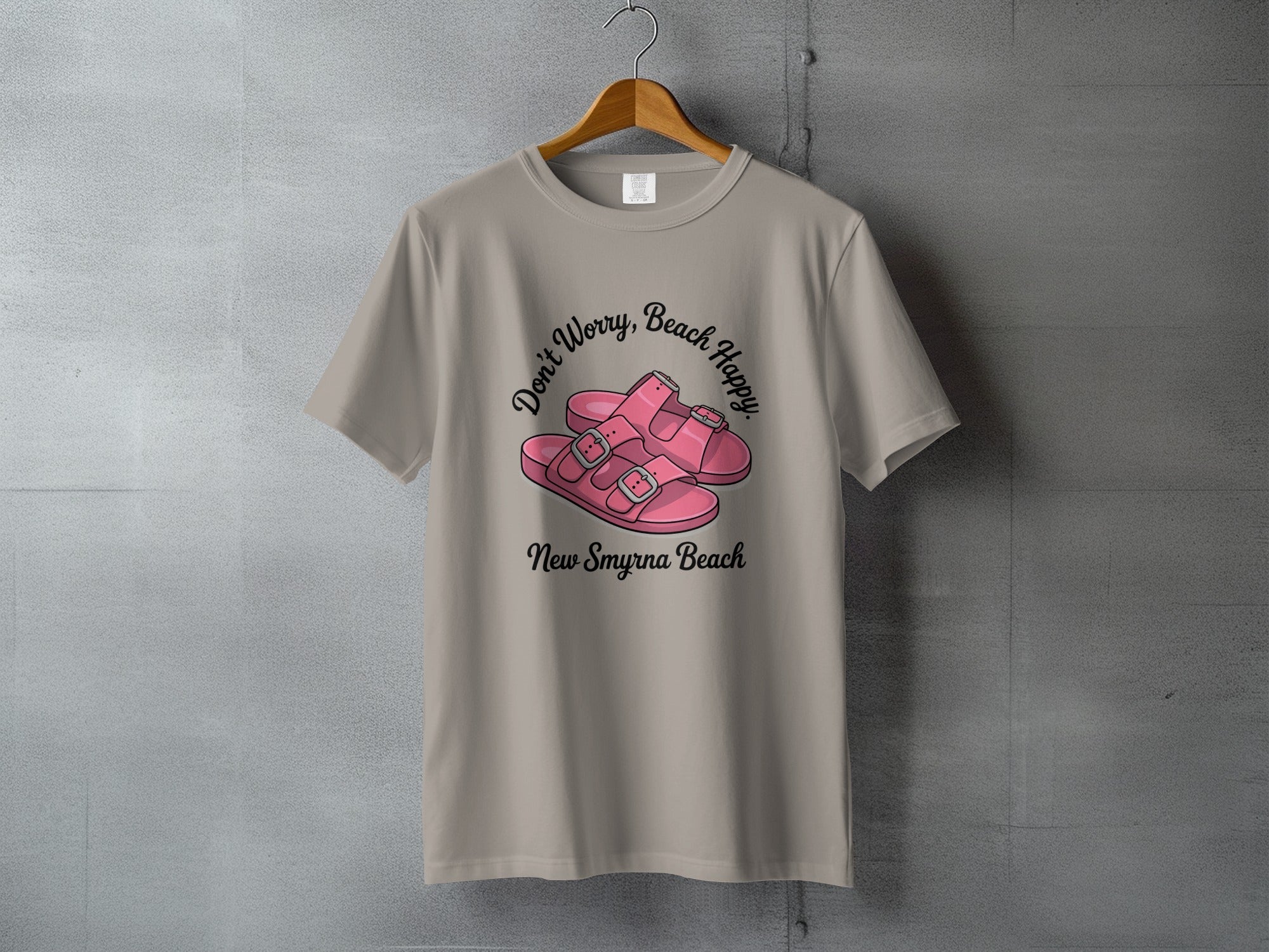 Don't Worry Beach Happy New Smyrna Beach Shirt product