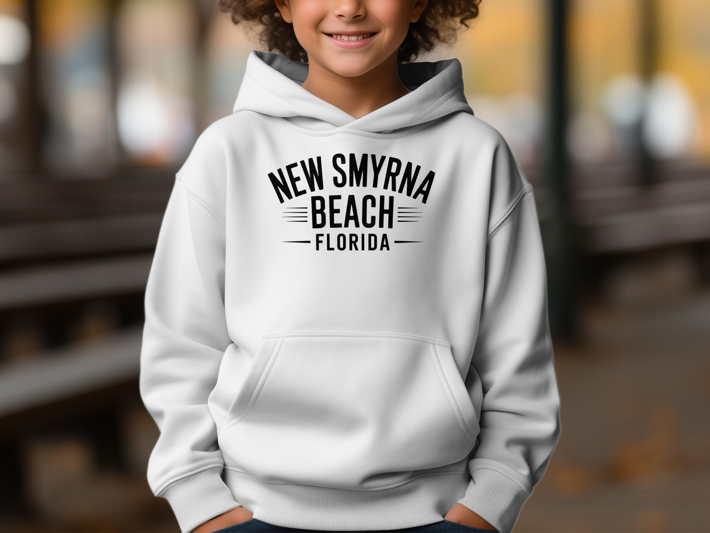 New Smyrna Beach Florida Hoodie with Stylish Text product