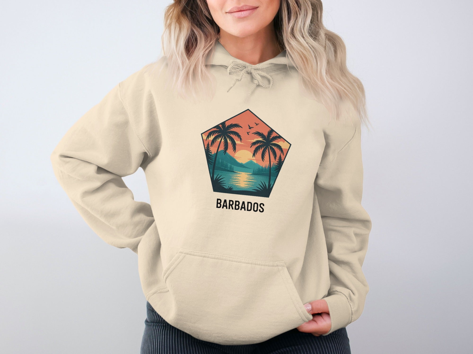 Beautiful Barbados Graphic Hoodie Sweatshirt product