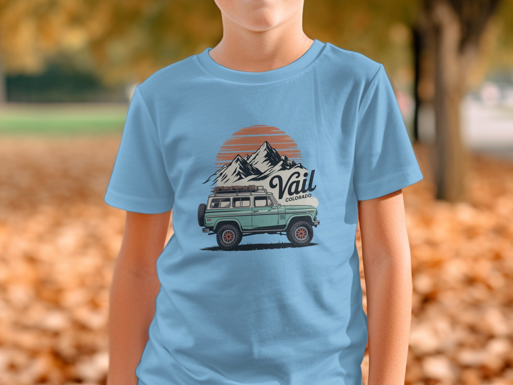 Vail Colorado Mountain Adventure Graphic T-Shirt product