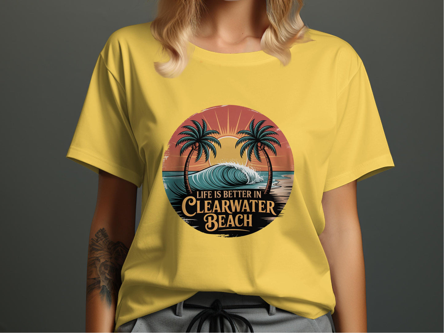 Life is Better in Clearwater Beach T-Shirt Product