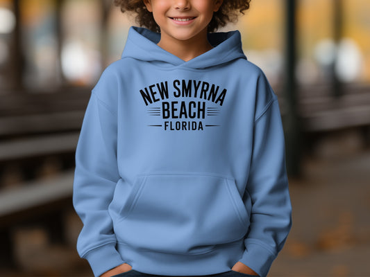 New Smyrna Beach Florida Blue Hoodie product
