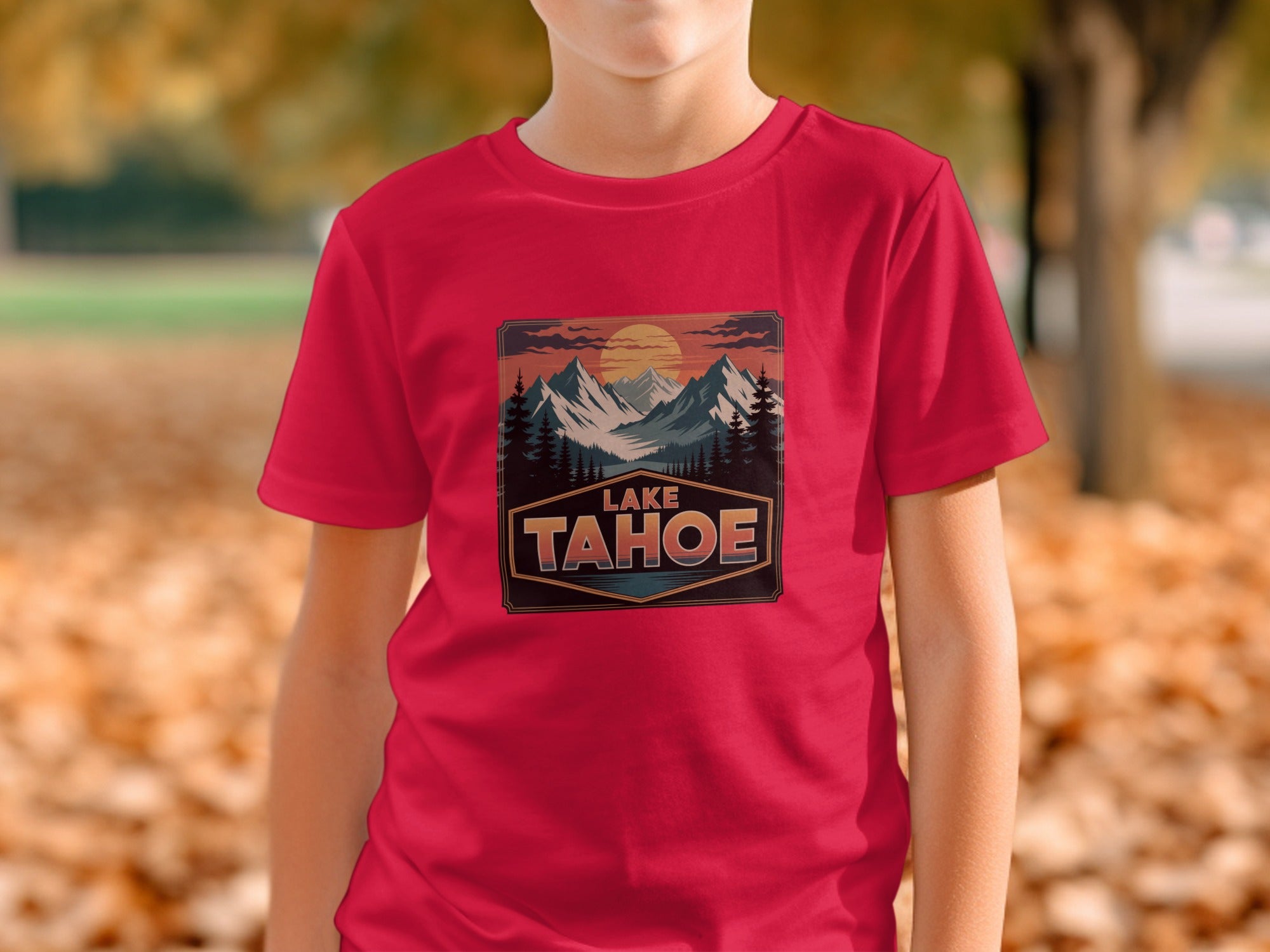 Lake Tahoe Graphic Tee for Nature Enthusiasts