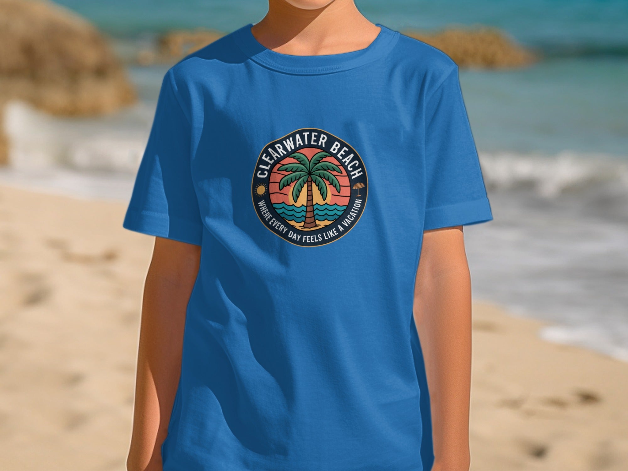 Clearwater Beach Shirt Perfect Souvenir Apparel product type