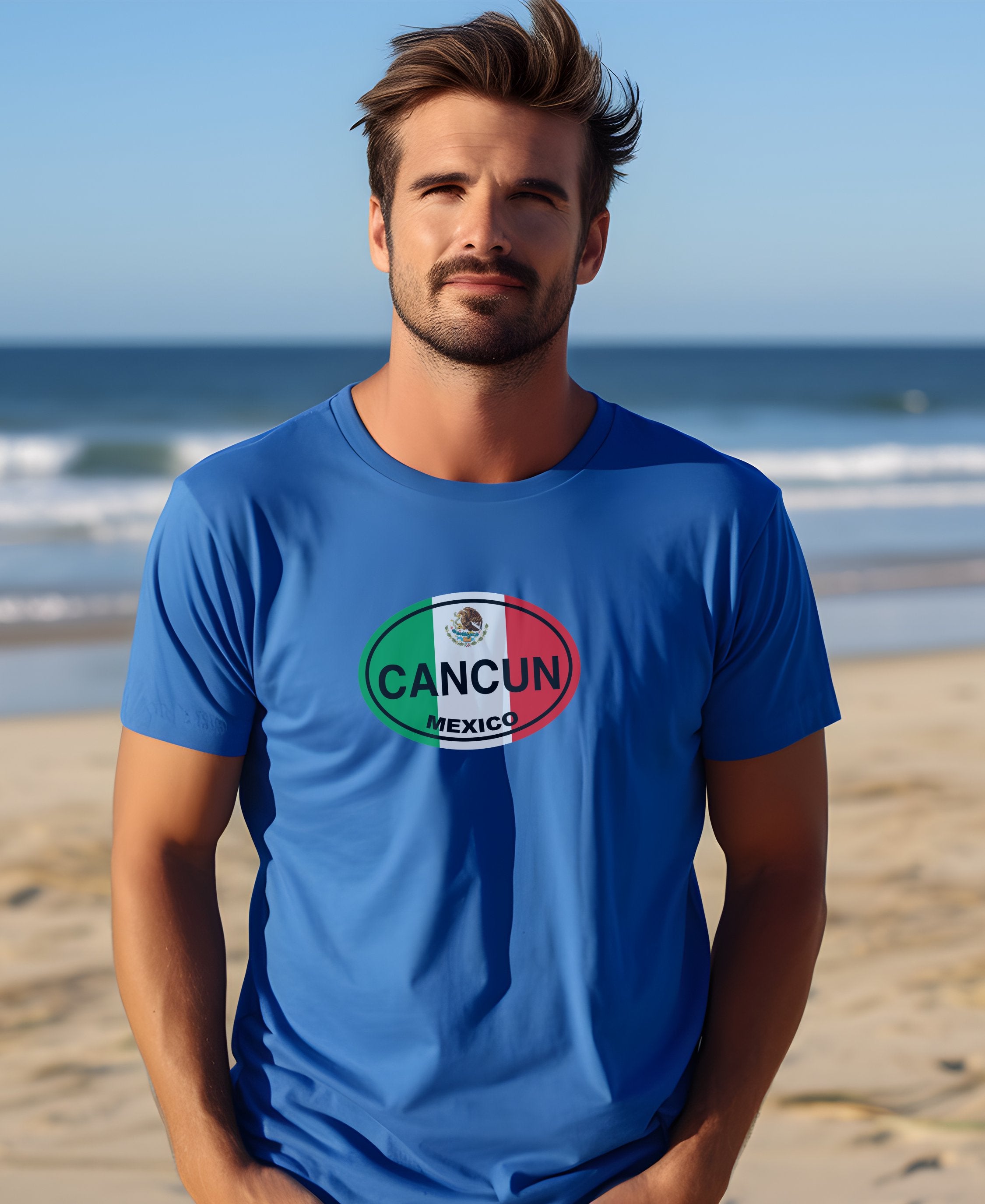 Cancun Mens T-Shirt – Made for Cancun Spring Break Beach Festivals
