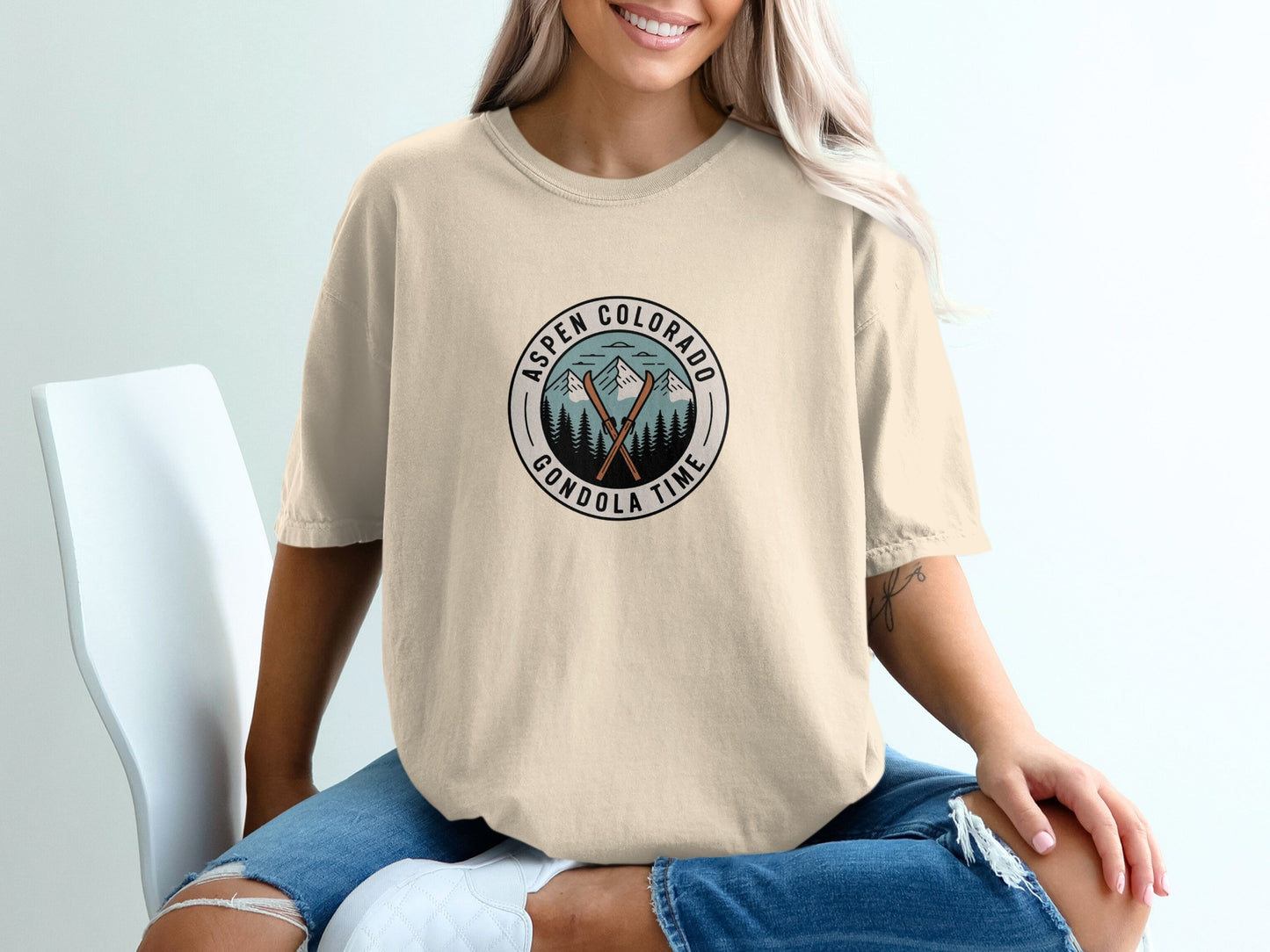 Aspen Colorado Gondola Time Graphic Tee product