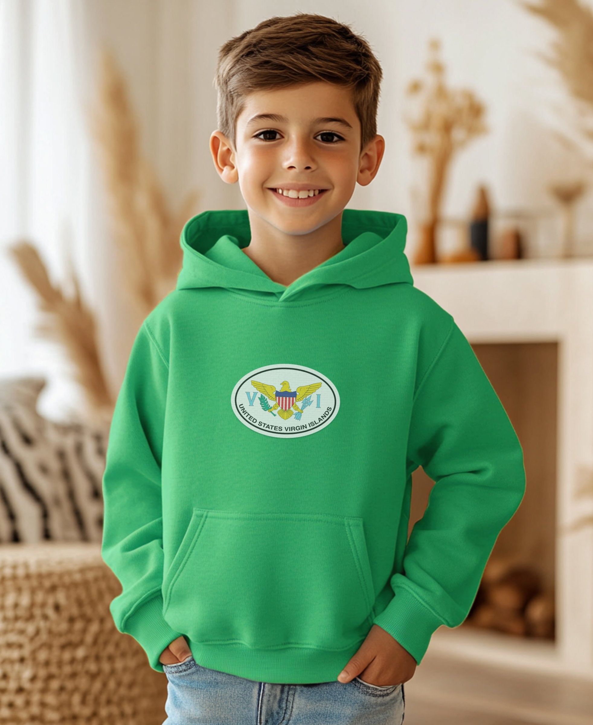 USVI gift for learning history at Fort Christian youth clothing and travel souvenirs