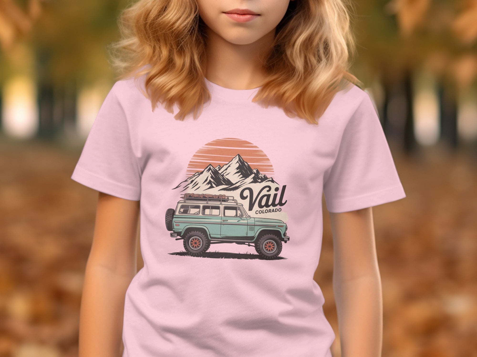 Vail Colorado Retro Vintage Mountain Design T-shirt product