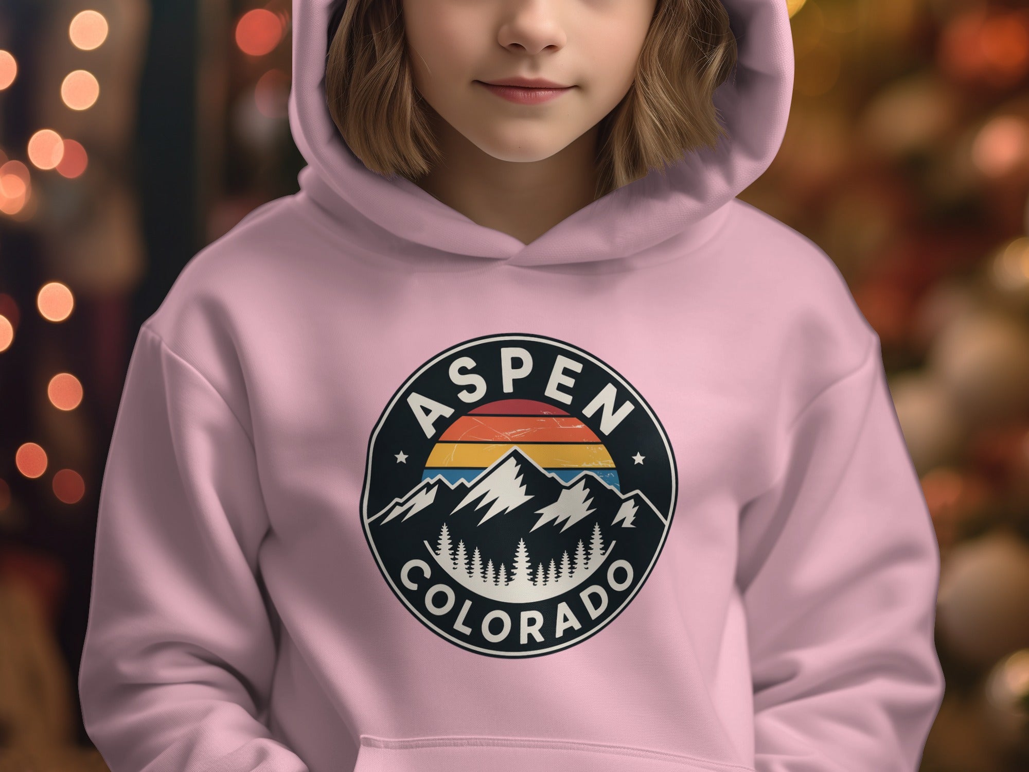 Aspen Colorado Scenic Design Hoodie