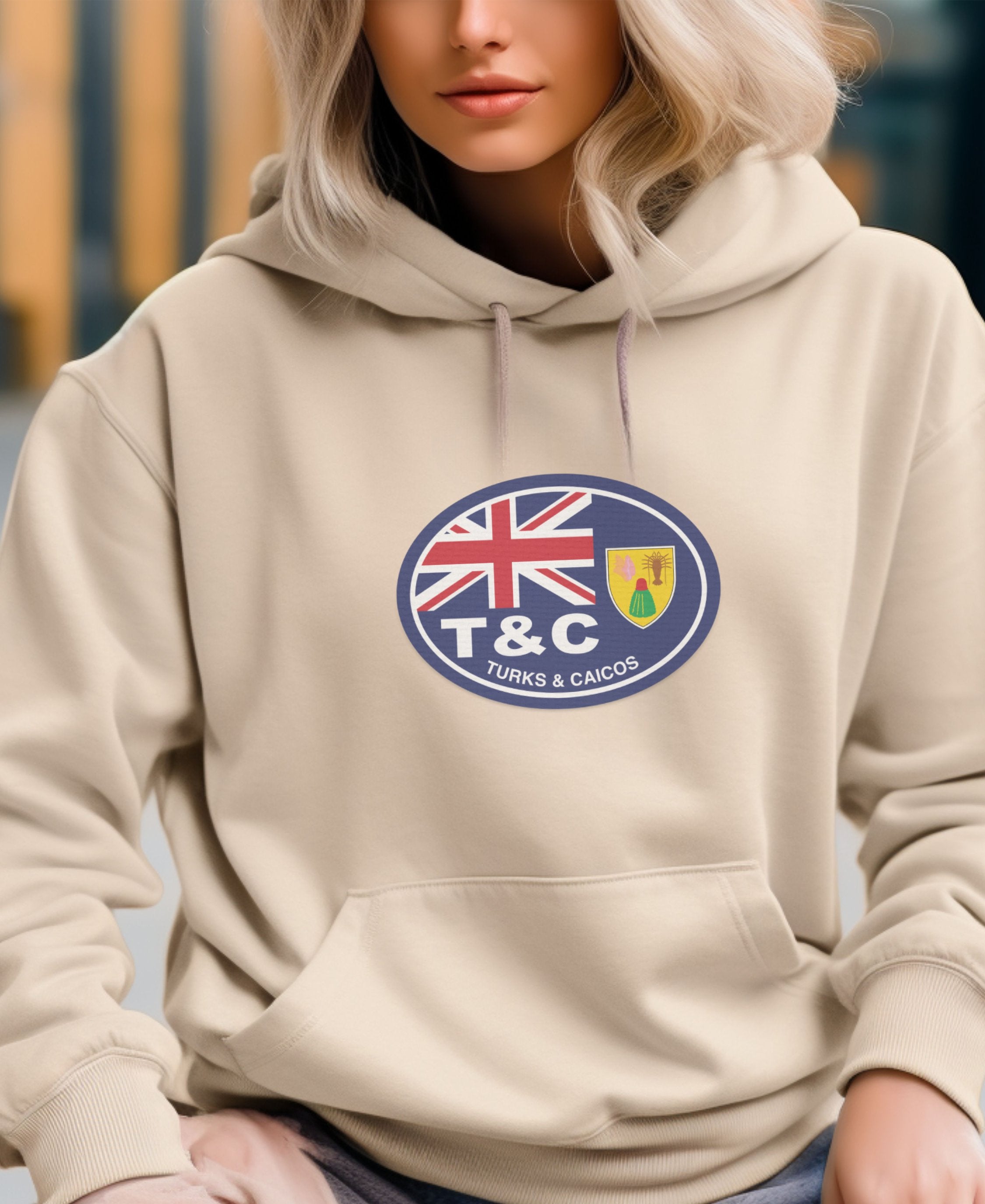 Turks & Caicos White Sand & Island Life Womens Hoodie