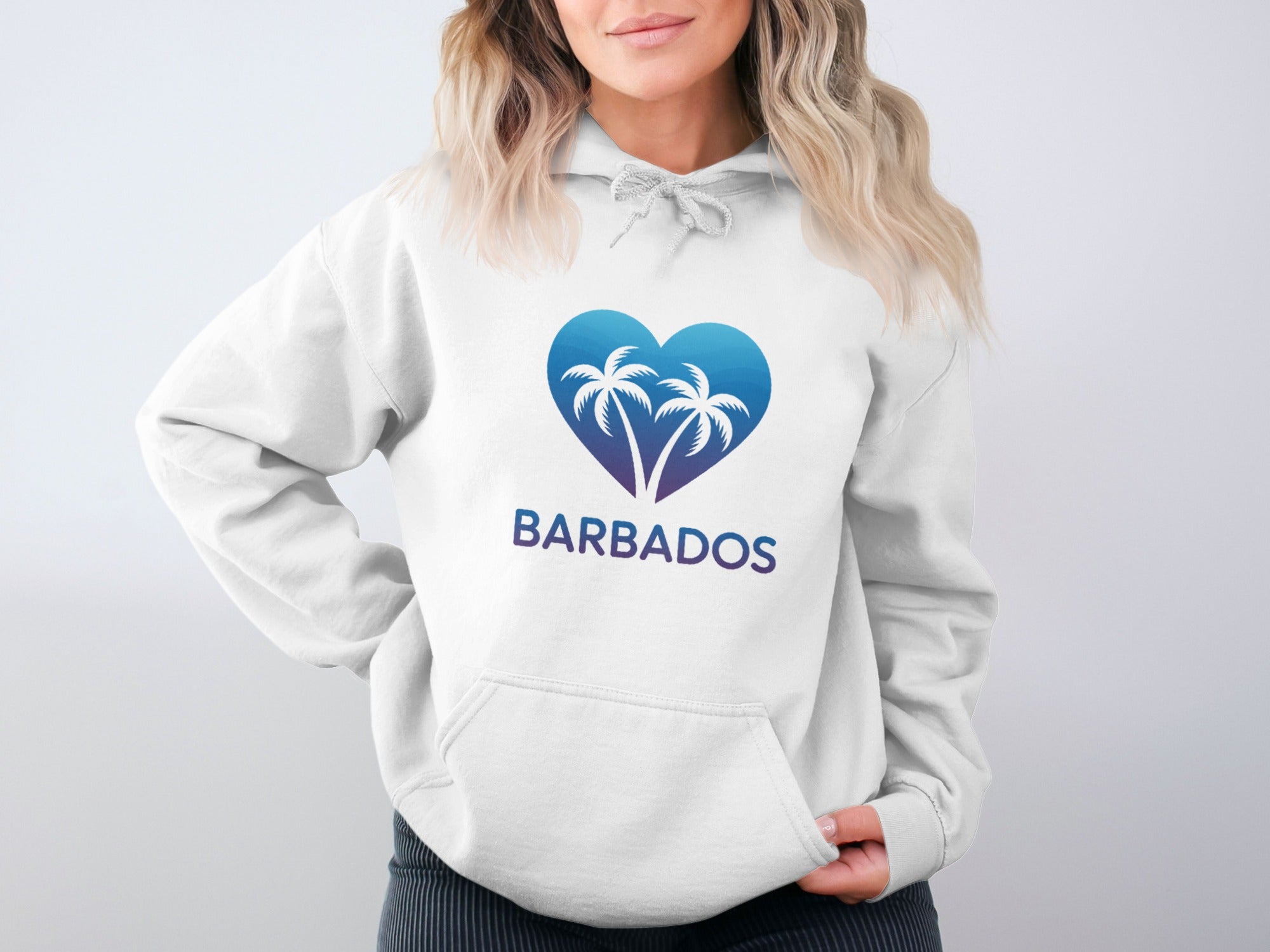 Barbados Heart Logo Hoodie product